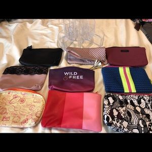 Ipsy Makeup bags and makeup storage